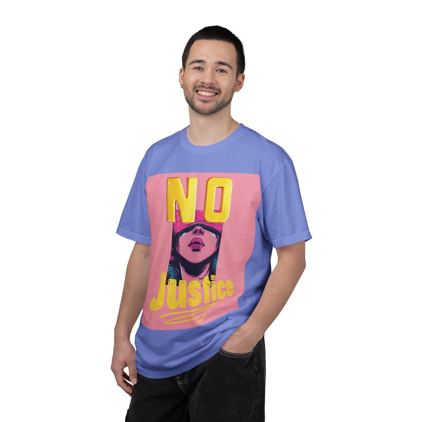 No Justice Renee Nicole Good Unisex Garment-Dyed T-shirt