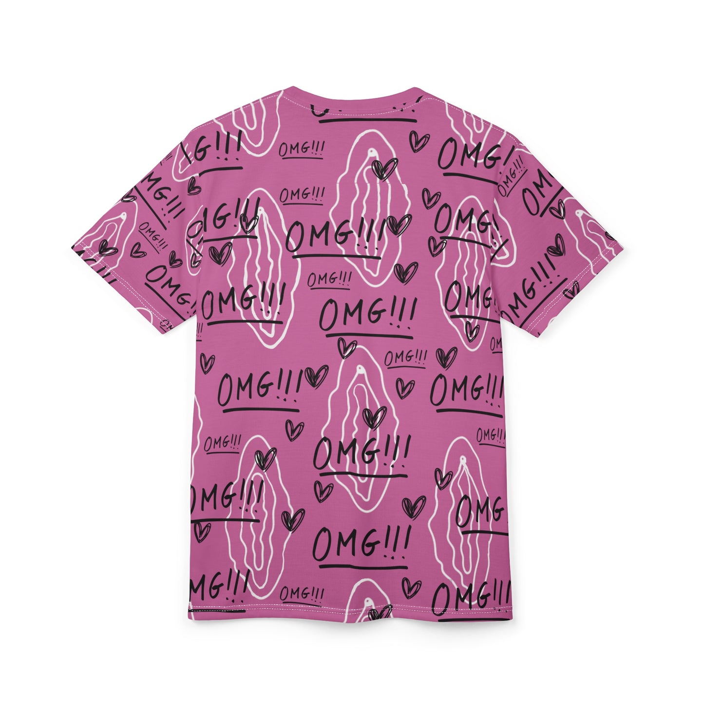 Love Vaginas Unisex Cut & Sew Tee (AOP) for Women’s Rights