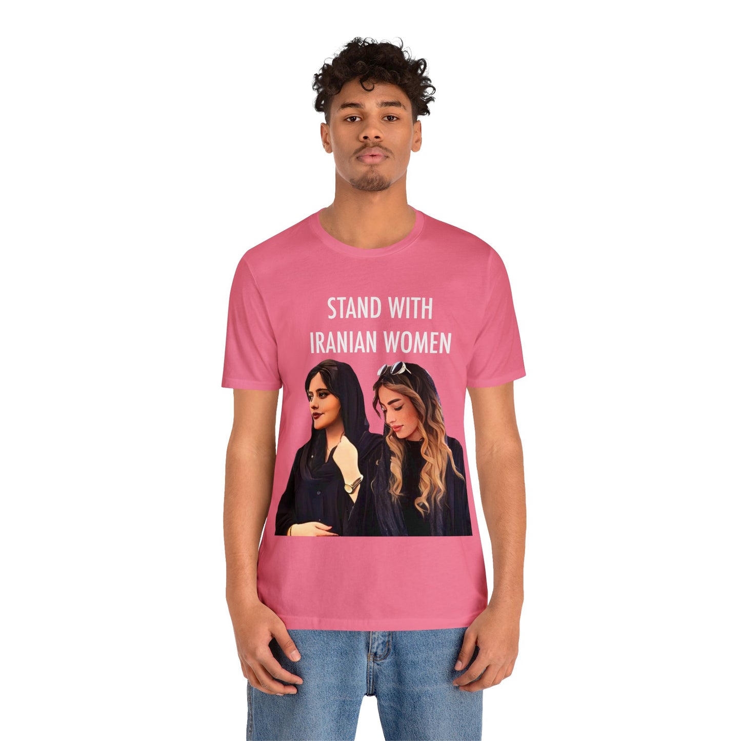 Stand with the women of Iran -Mahsa Amini, Hadis Najafi unisex tee, 25% goes to Charity, Unique Christmas Gift, Made USA