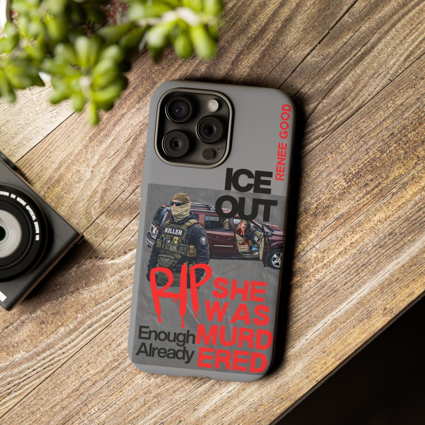 Renee Good Anti ICE Tough phone Cases