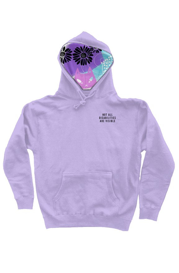 Invisible disability I’m autistic independent heavyweight pullover hoodie
