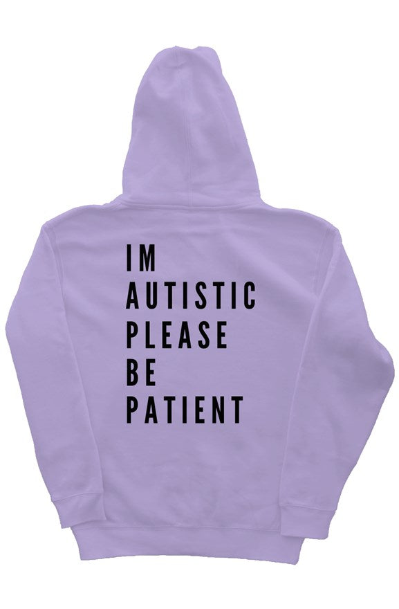 Invisible disability I’m autistic independent heavyweight pullover hoodie