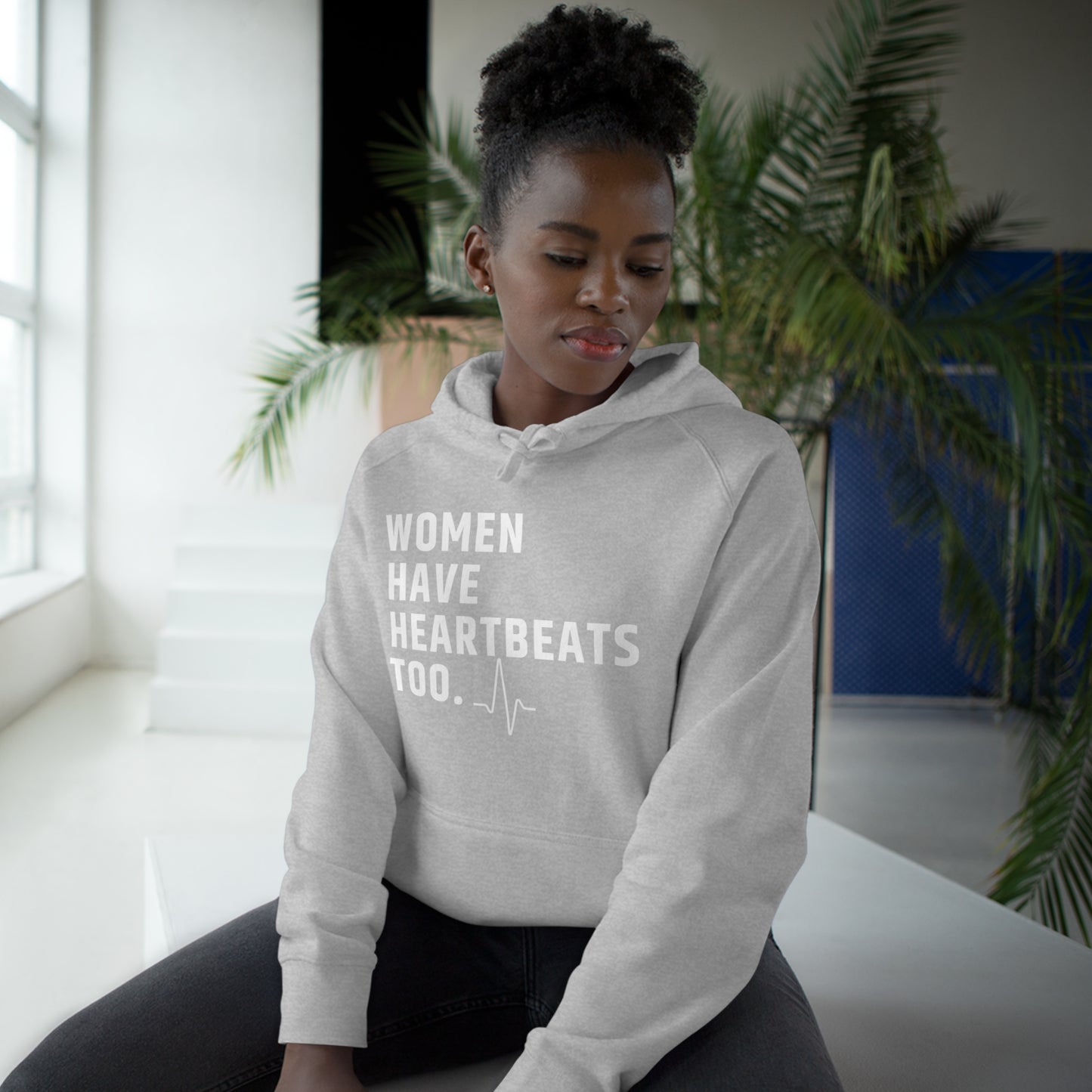 Women have heartbeats too Roe vs Wade Unisex Supply Hoodie