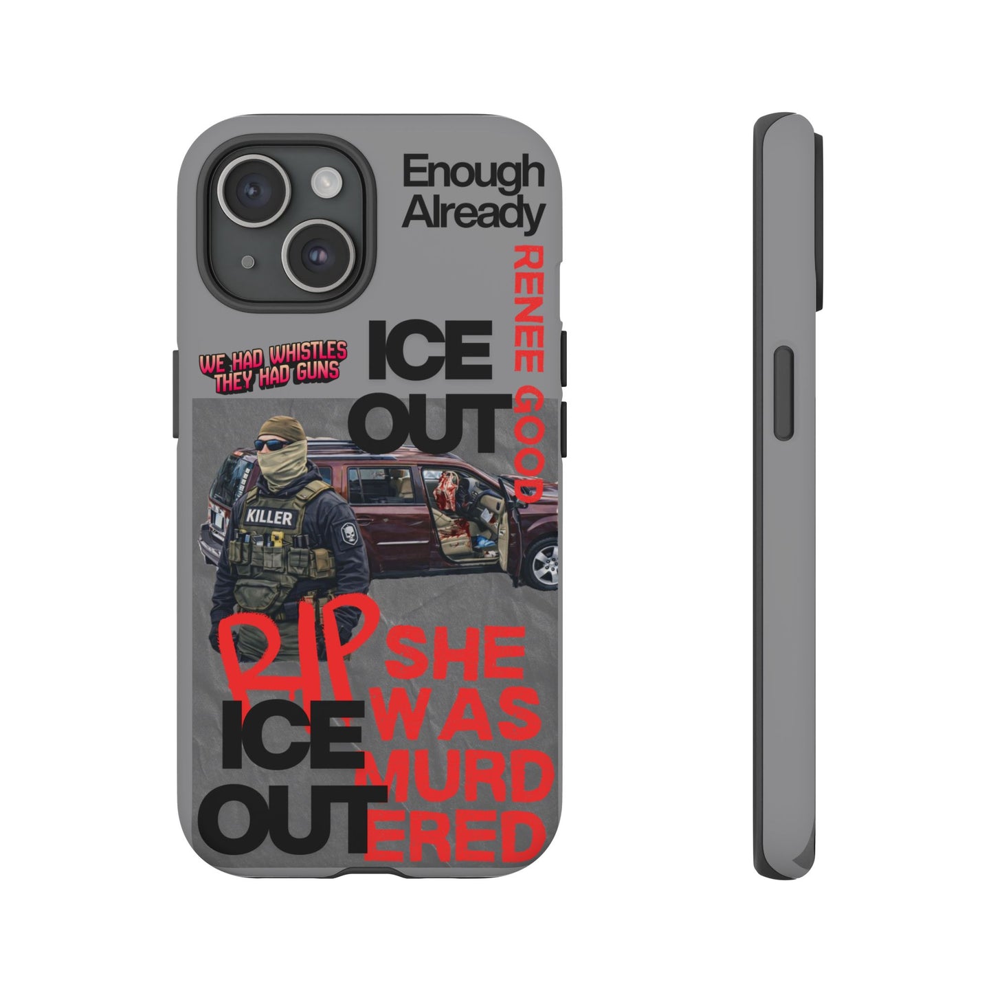 Renee Good Anti ICE Tough phone Cases