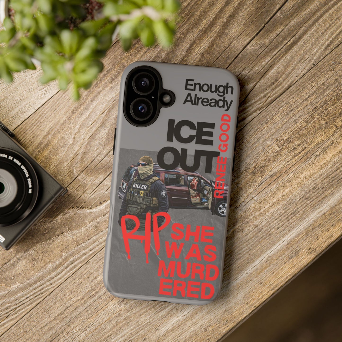 Renee Good Anti ICE Tough phone Cases