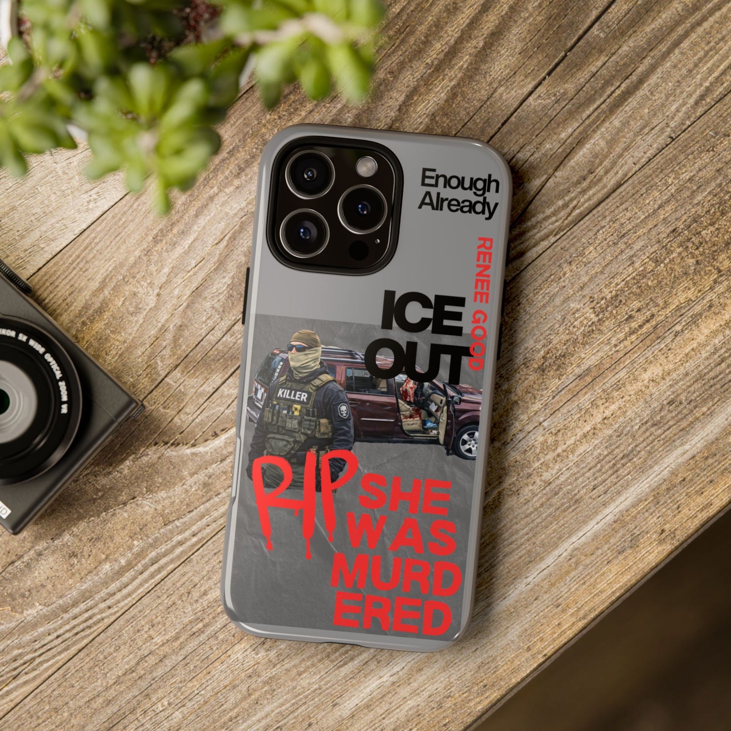 Renee Good Anti ICE Tough phone Cases