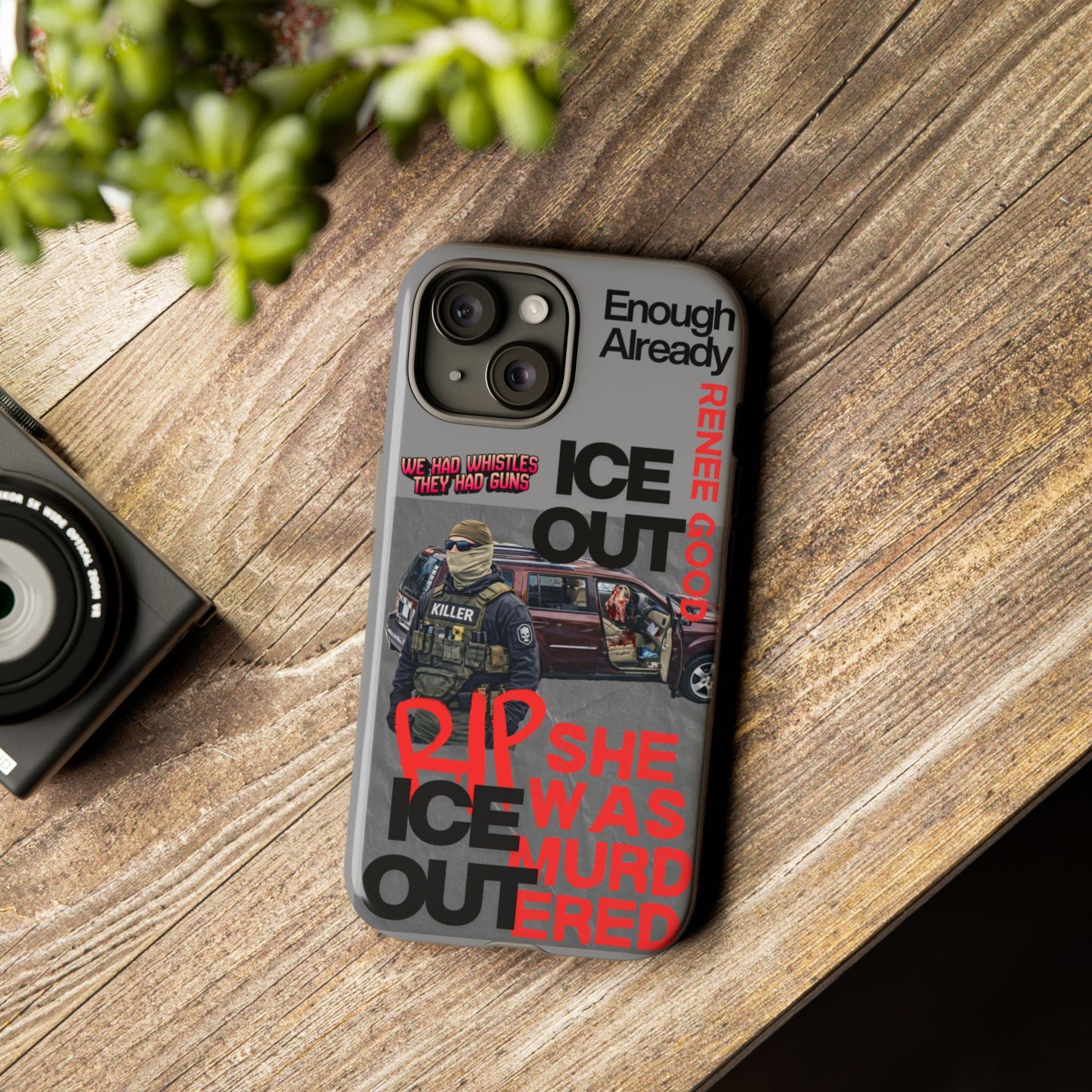 Renee Good Anti ICE Tough phone Cases
