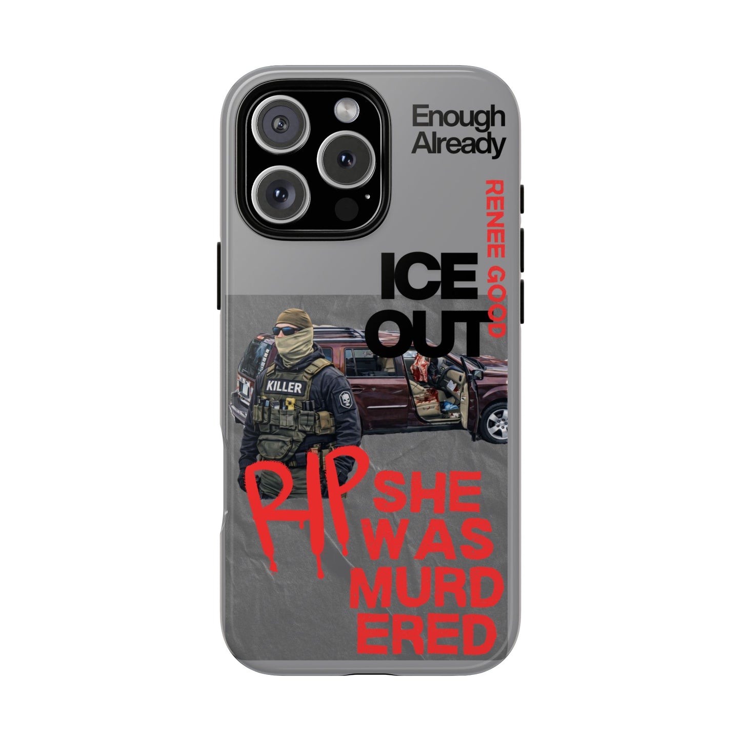 Renee Good Anti ICE Tough phone Cases