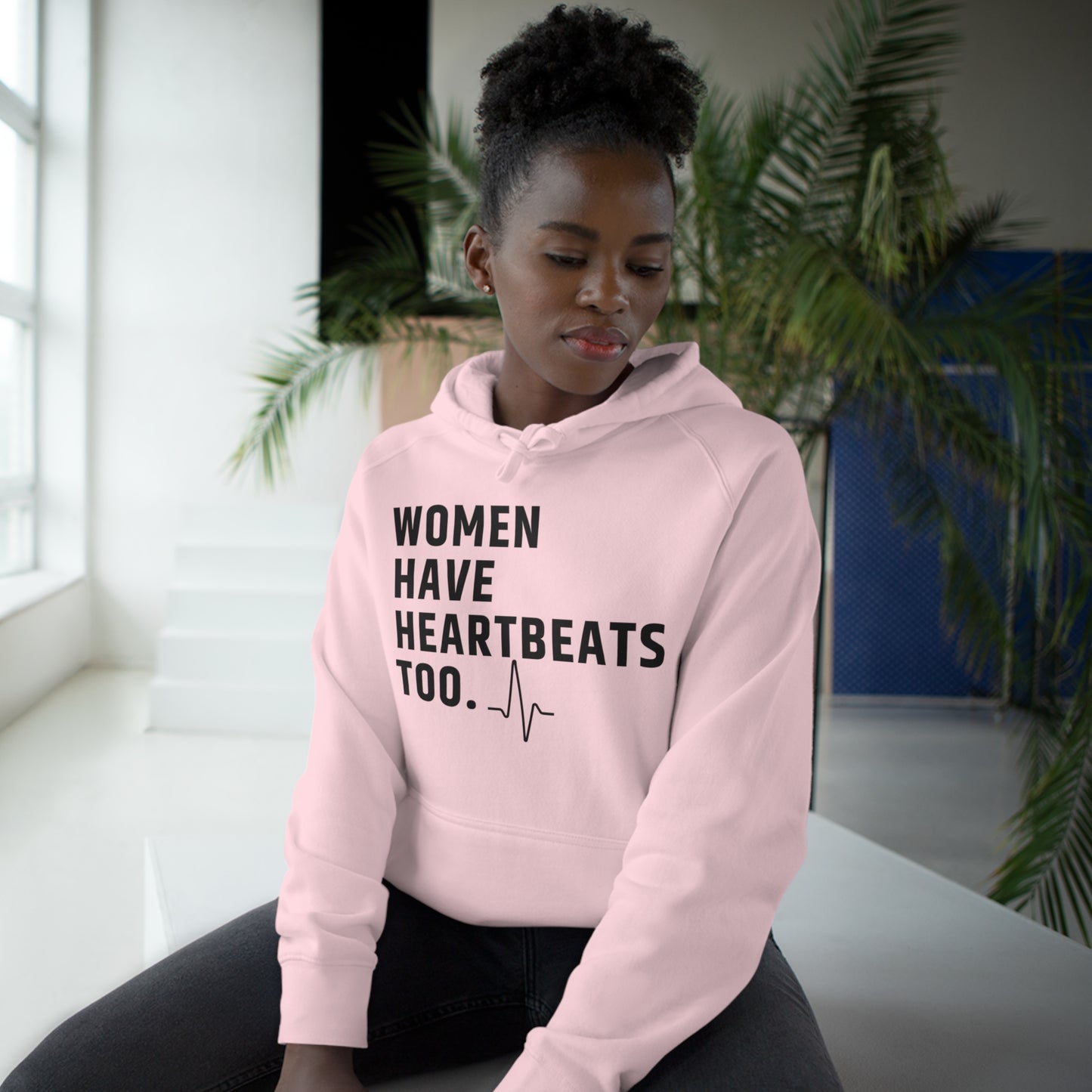 Women have heartbeats too Roe vs Wade Unisex Supply Hoodie