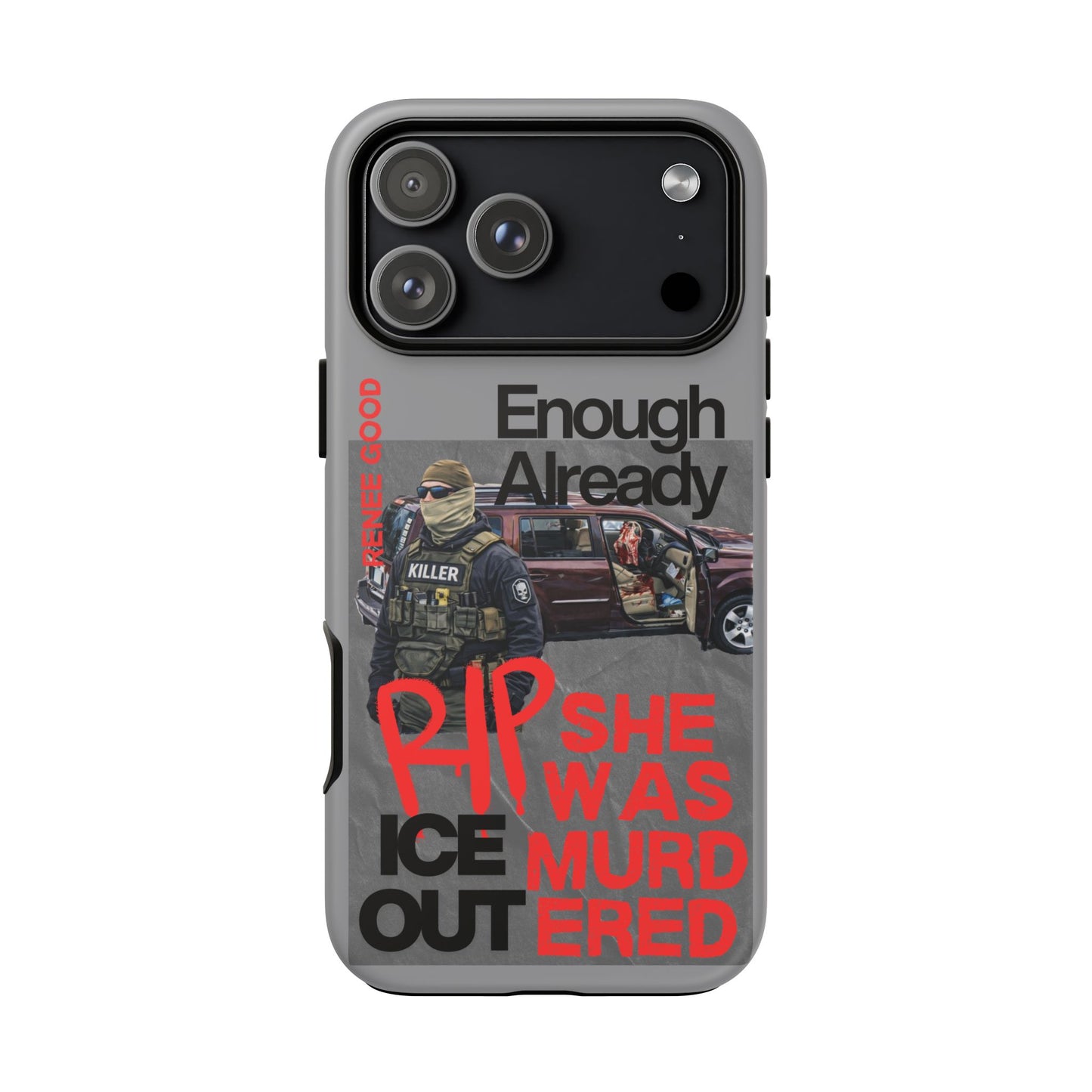 Renee Good Anti ICE Tough phone Cases