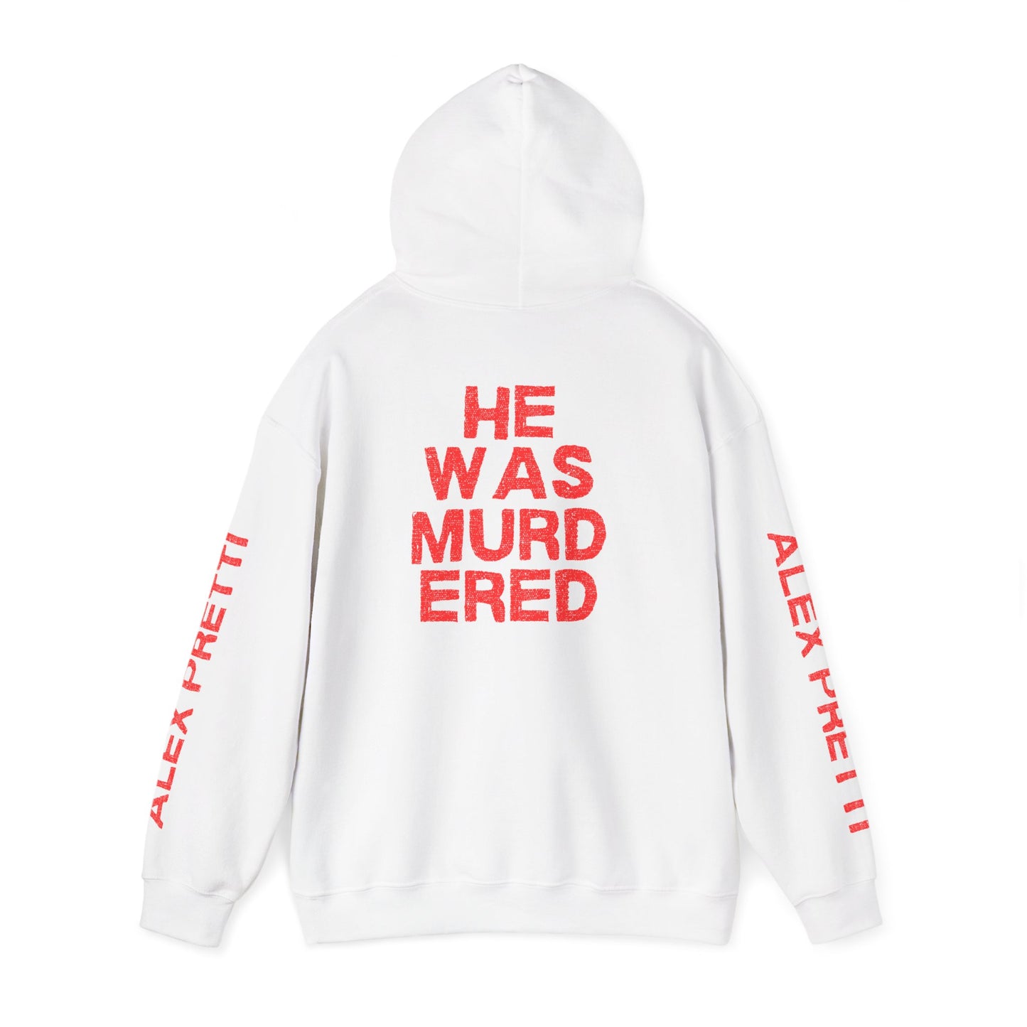 Alex Pretti rest in peace Peaceful Anti-ICE protest Unisex Heavy Blend™ Hooded Sweatshirt