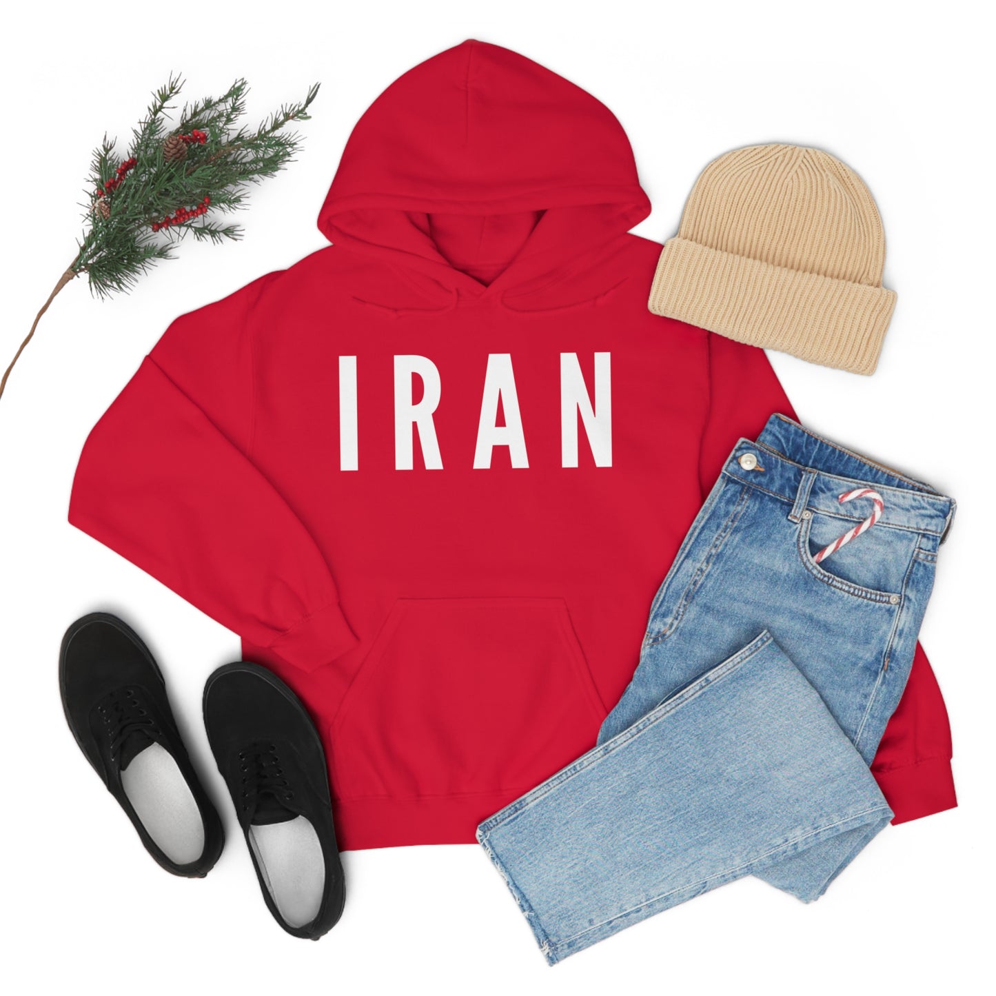 Support IRAN Unisex Heavy Blend™ Hooded Sweatshirt, Mahsa Amini Hoodie, MADE IN USA, 25% goes to Charity,