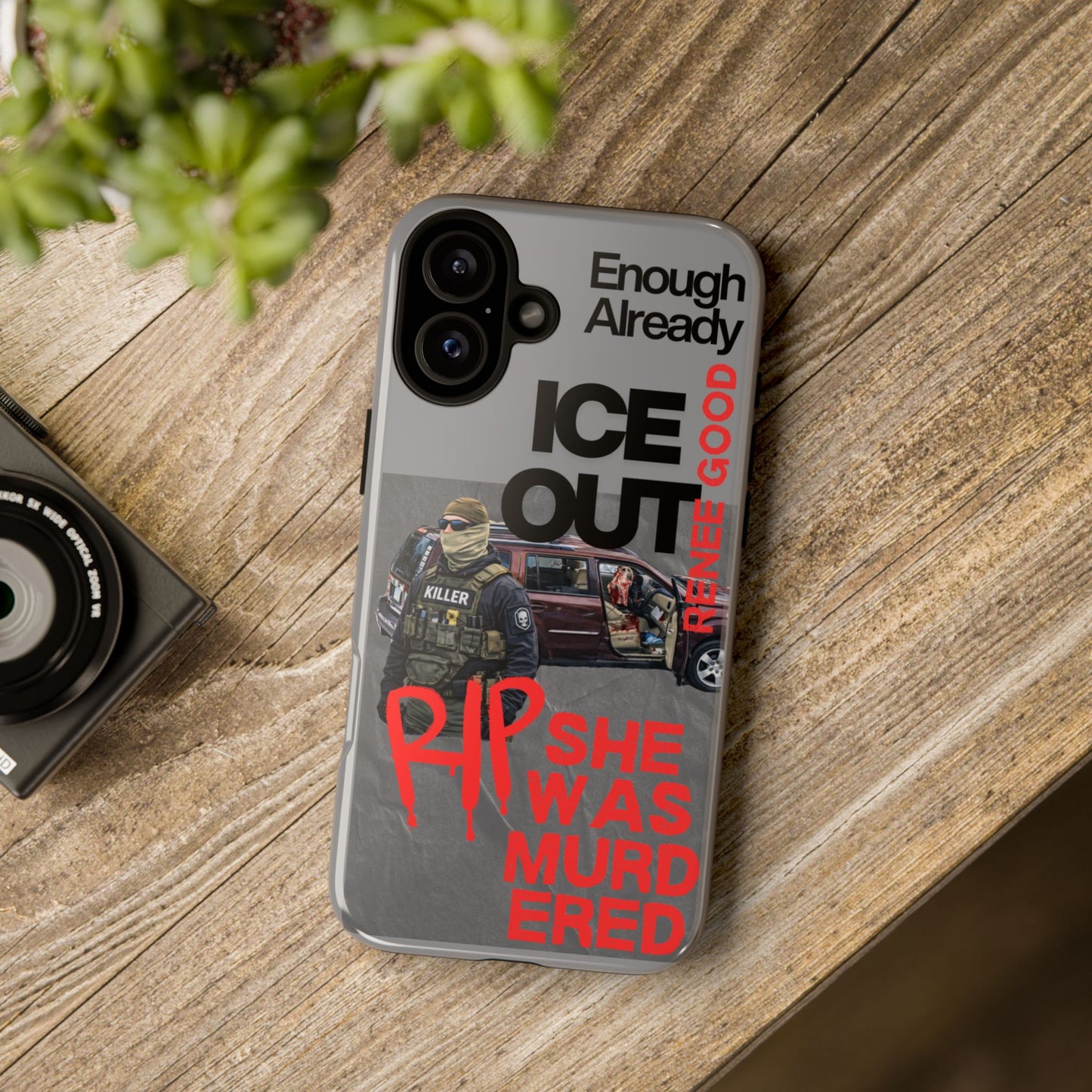 Renee Good Anti ICE Tough phone Cases