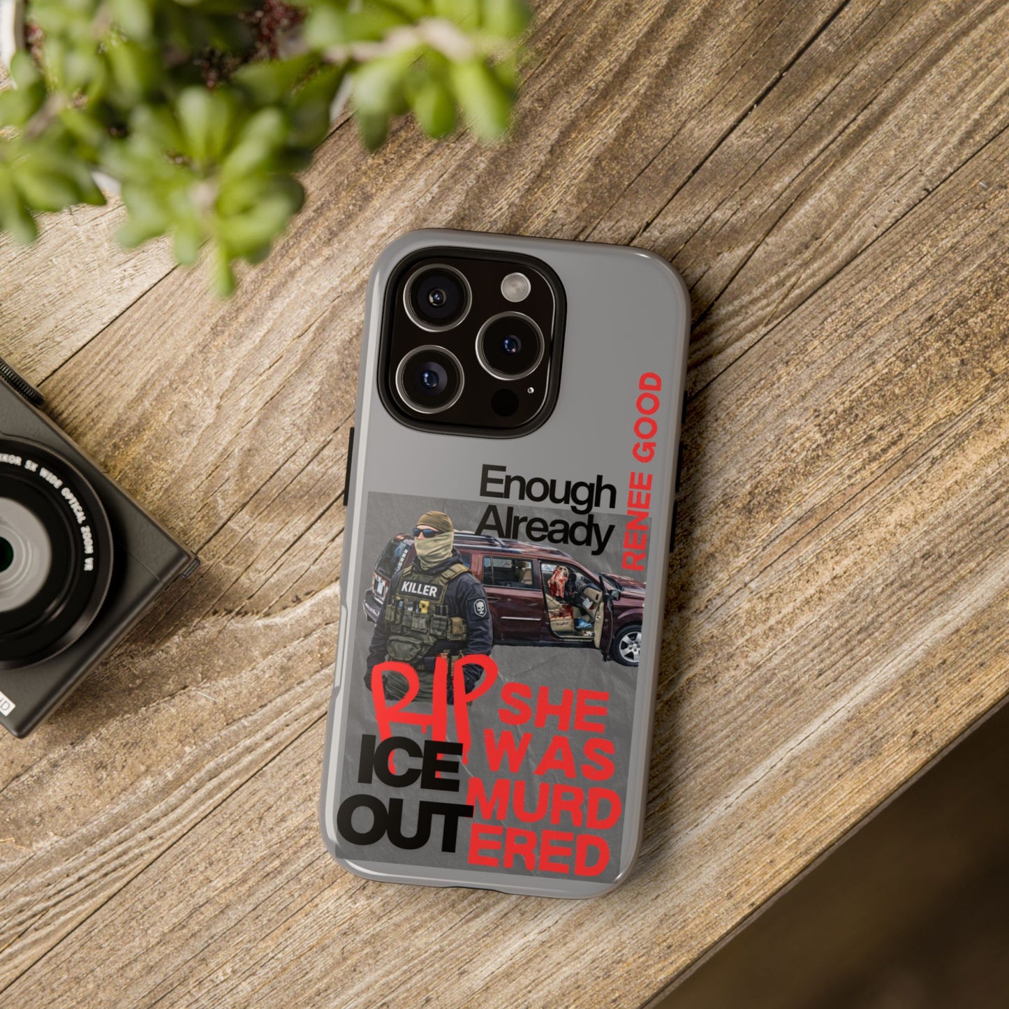 Renee Good Anti ICE Tough phone Cases