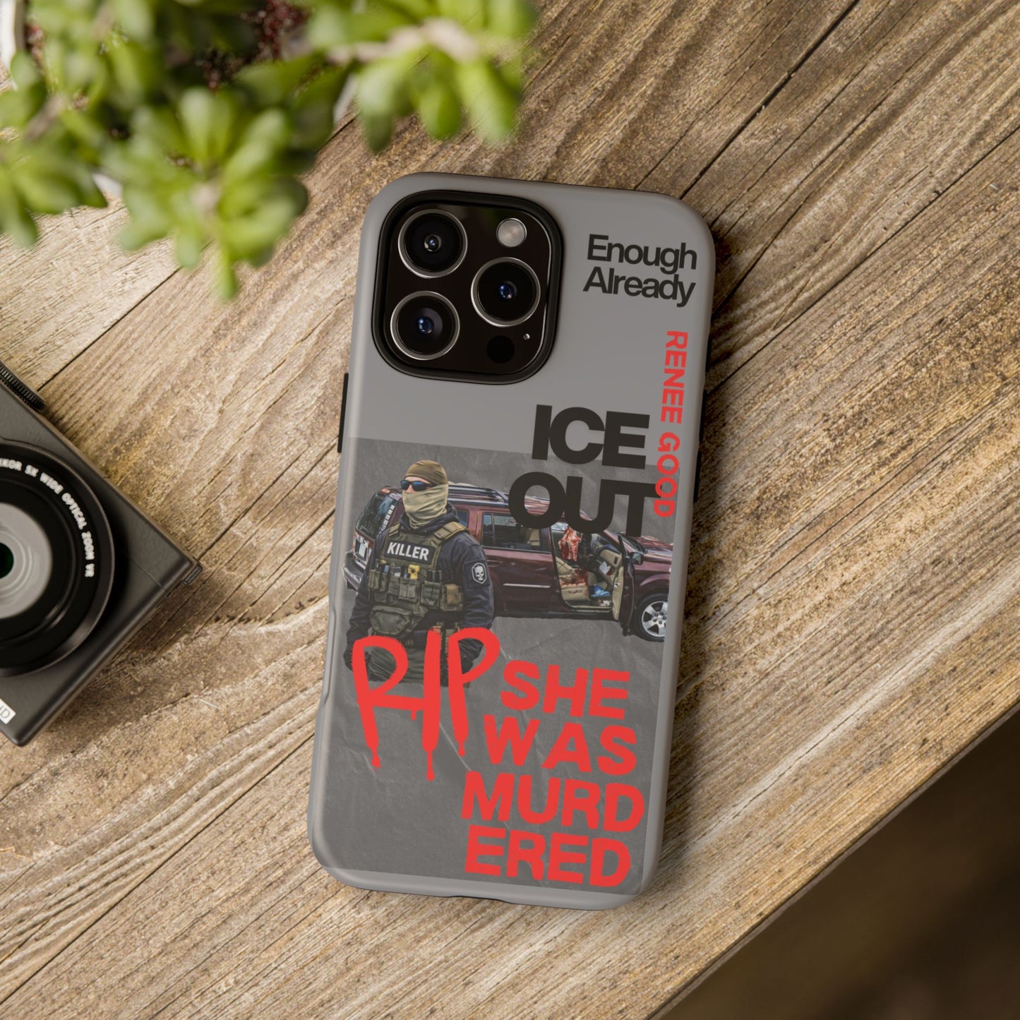 Renee Good Anti ICE Tough phone Cases