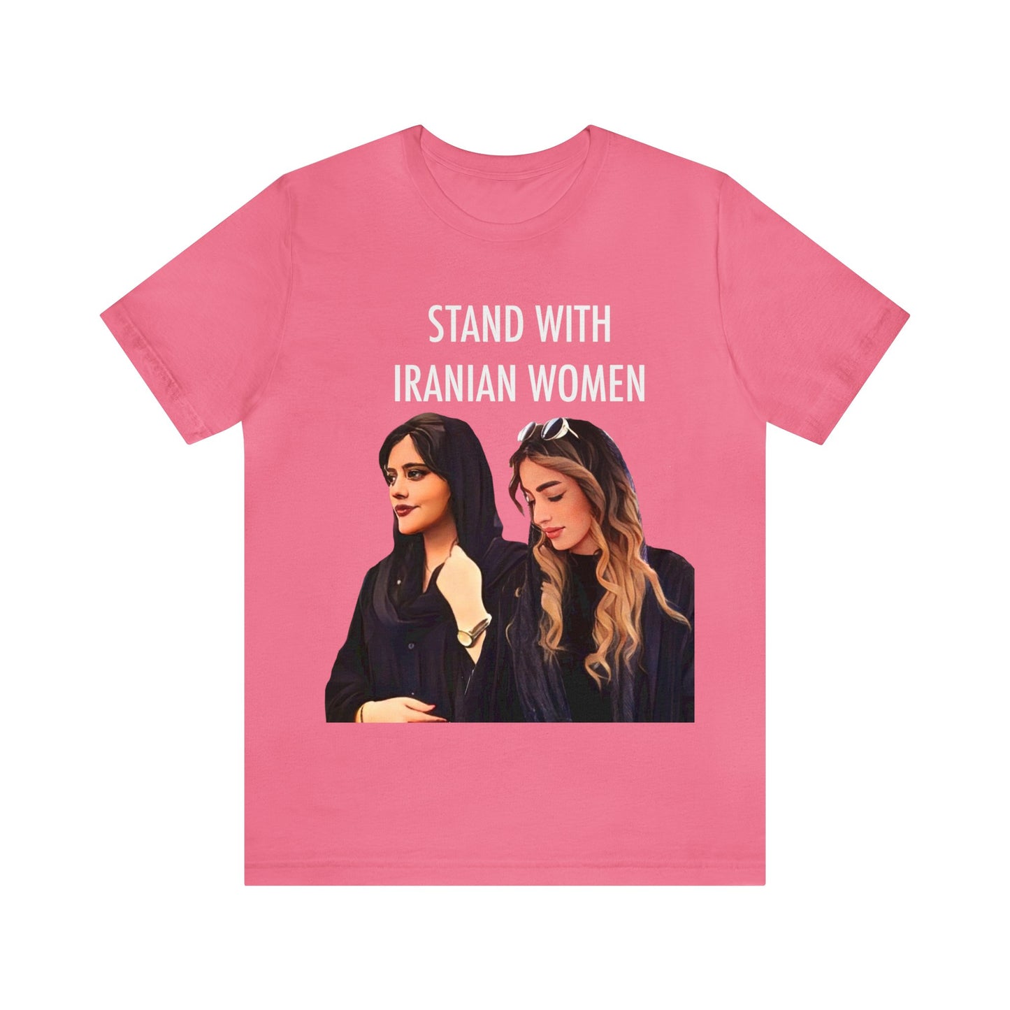 Stand with the women of Iran -Mahsa Amini, Hadis Najafi unisex tee, 25% goes to Charity, Unique Christmas Gift,  Made USA