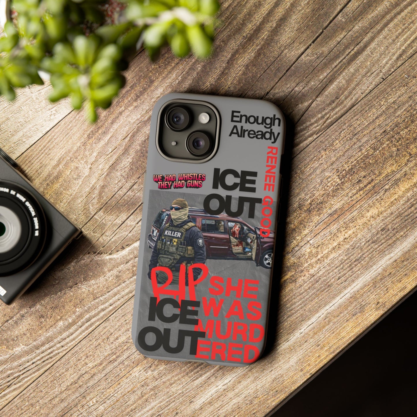 Renee Good Anti ICE Tough phone Cases