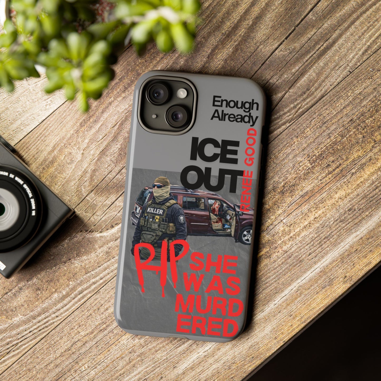 Renee Good Anti ICE Tough phone Cases