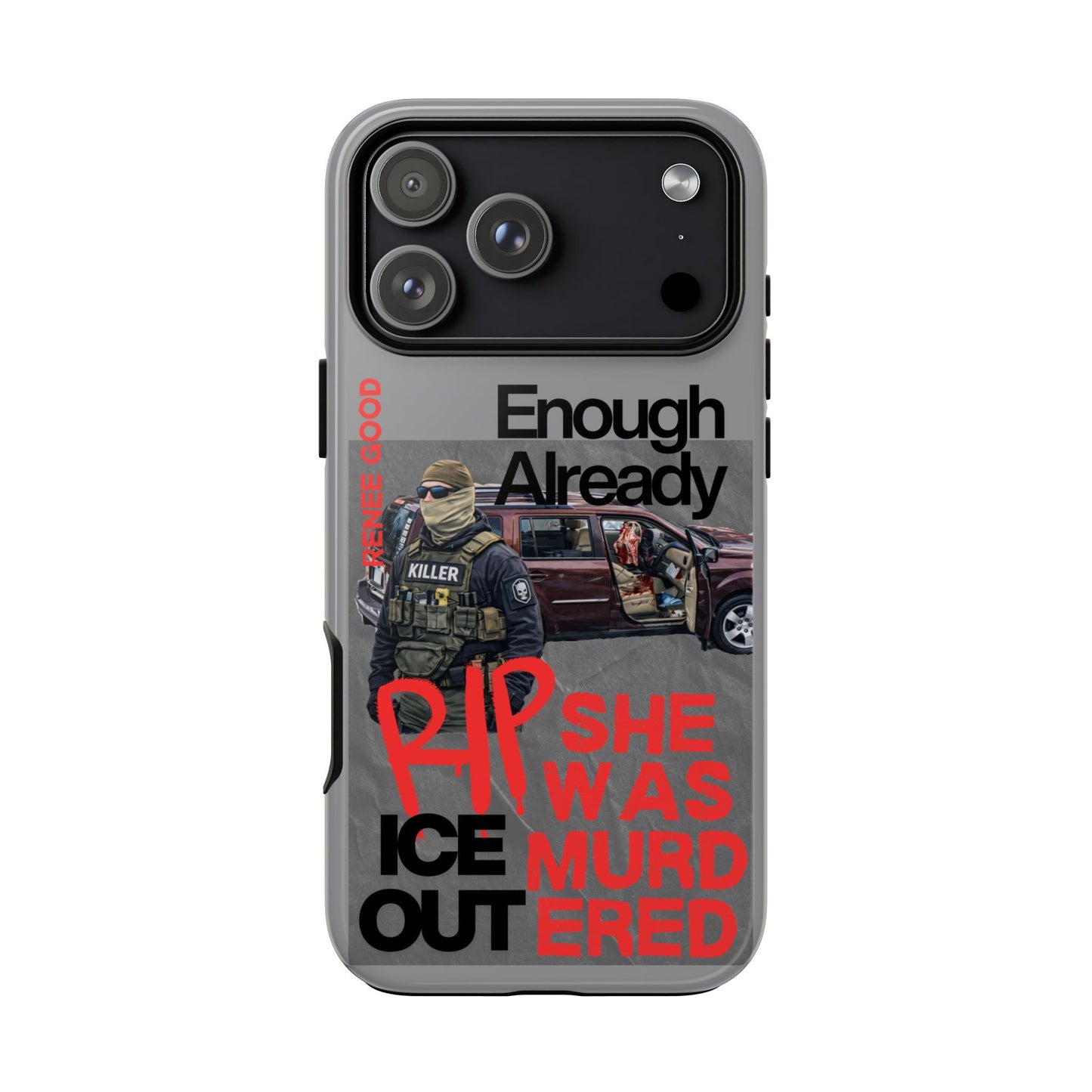 Renee Good Anti ICE Tough phone Cases
