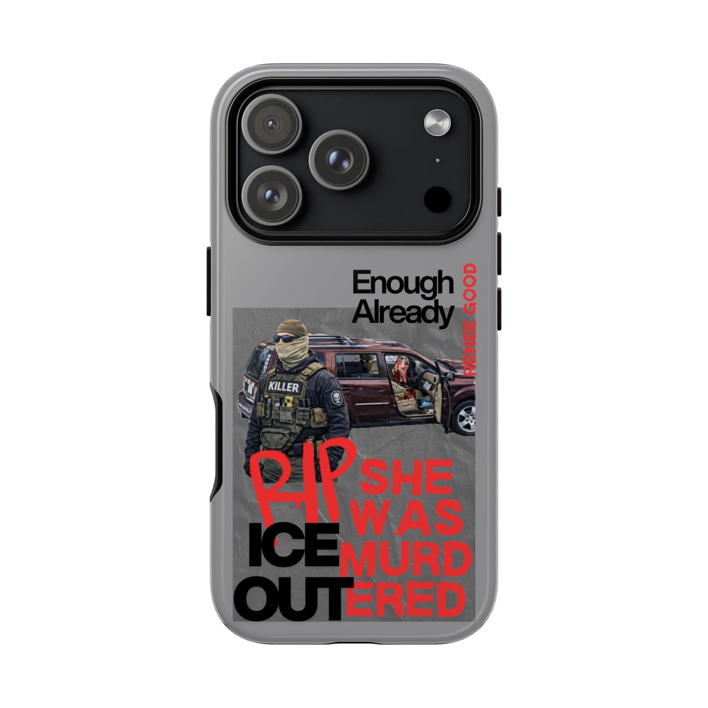 Renee Good Anti ICE Tough phone Cases