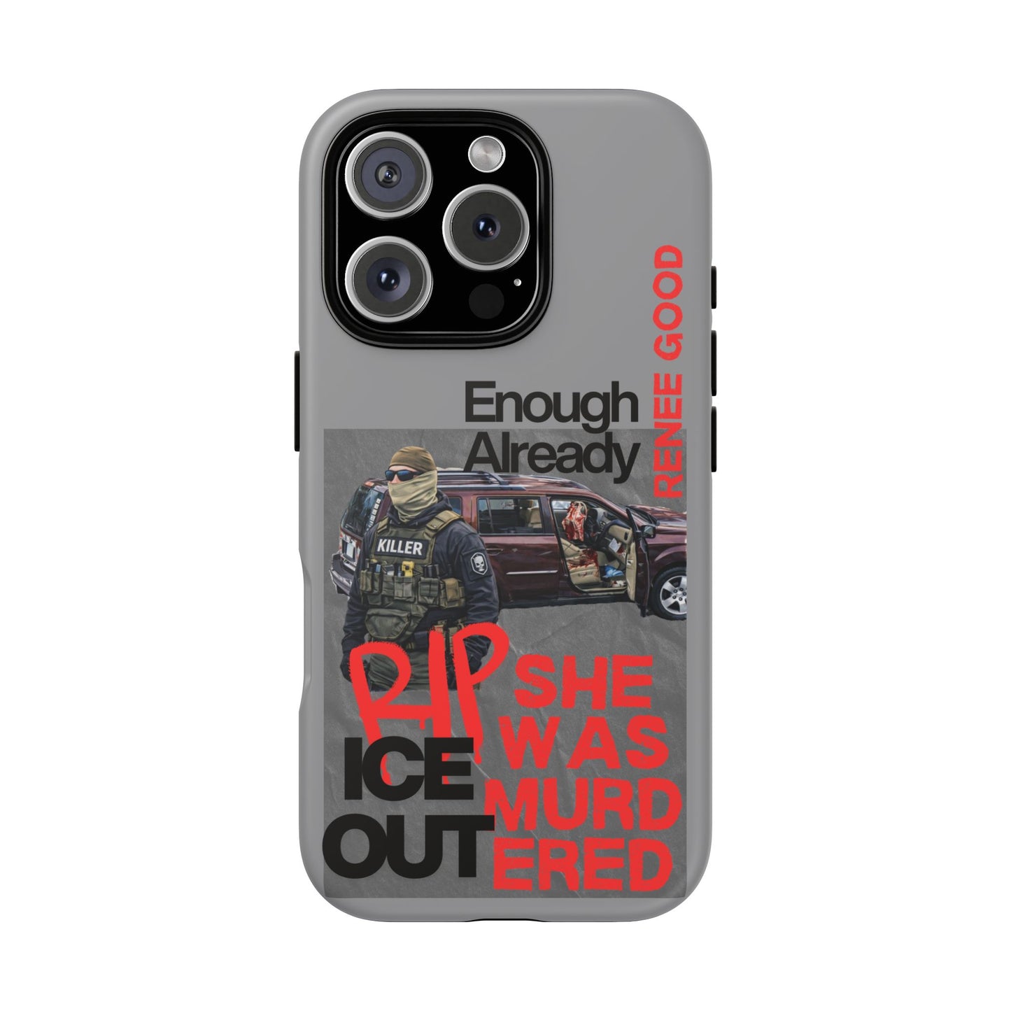 Renee Good Anti ICE Tough phone Cases
