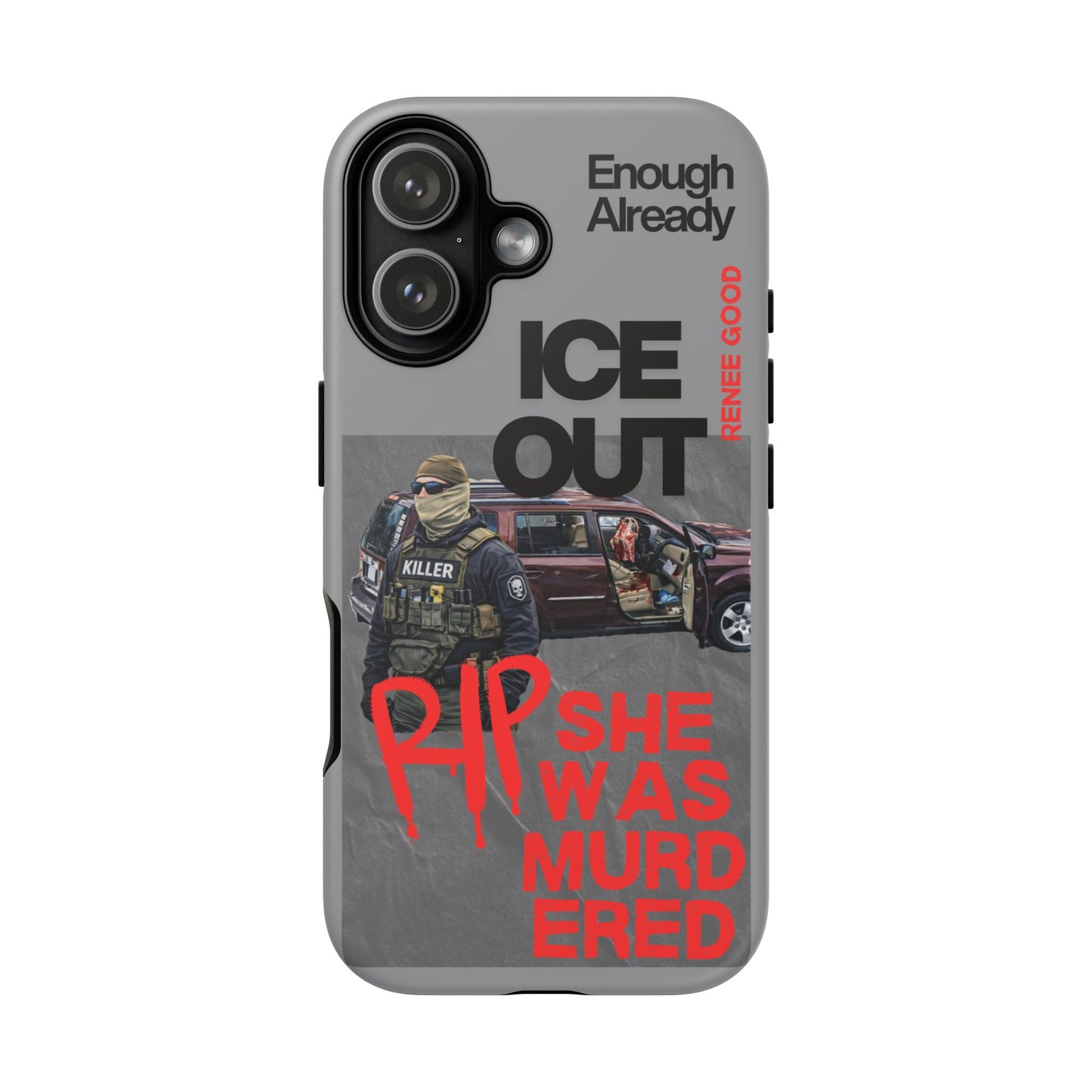 Renee Good Anti ICE Tough phone Cases