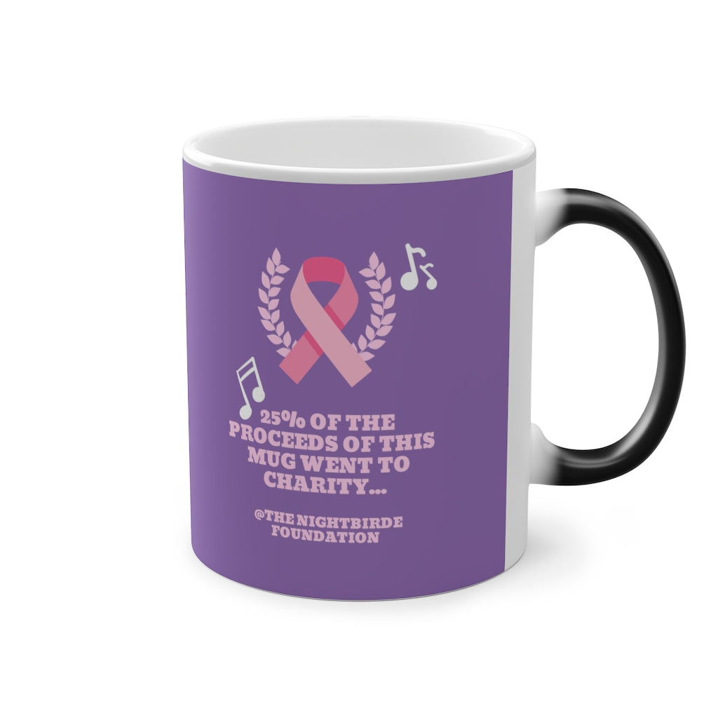 Breast Cancer Beautiful Quote Nightbirde Magic Mug, 11oz