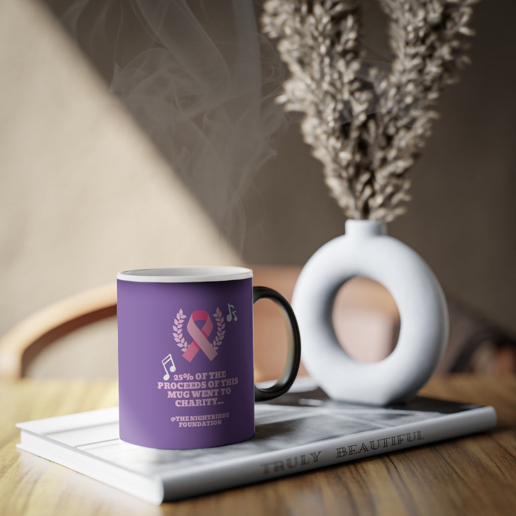 Breast Cancer Beautiful Quote Nightbirde Magic Mug, 11oz