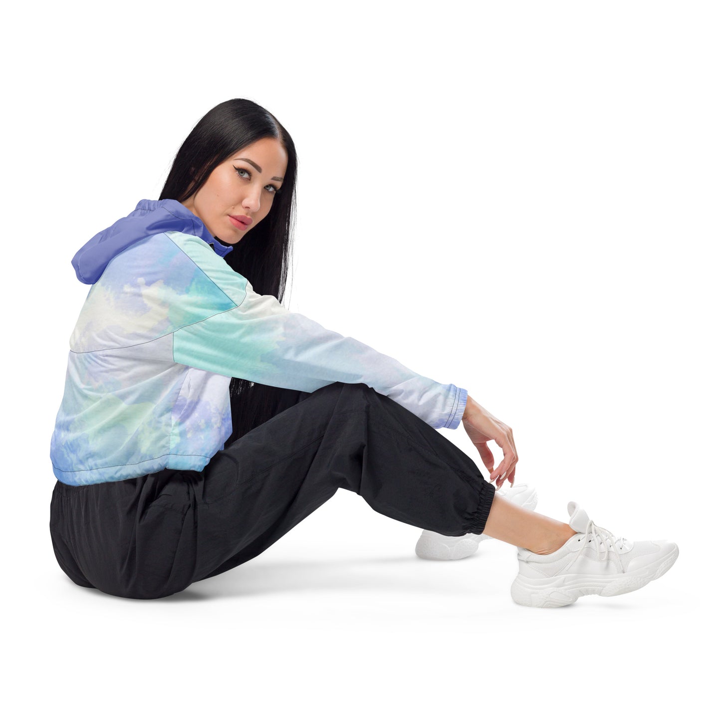 Women’s No Woman is free until all women are free Mahsa Amini cropped windbreaker Ships from China but looks amazing and is totally worth it!!