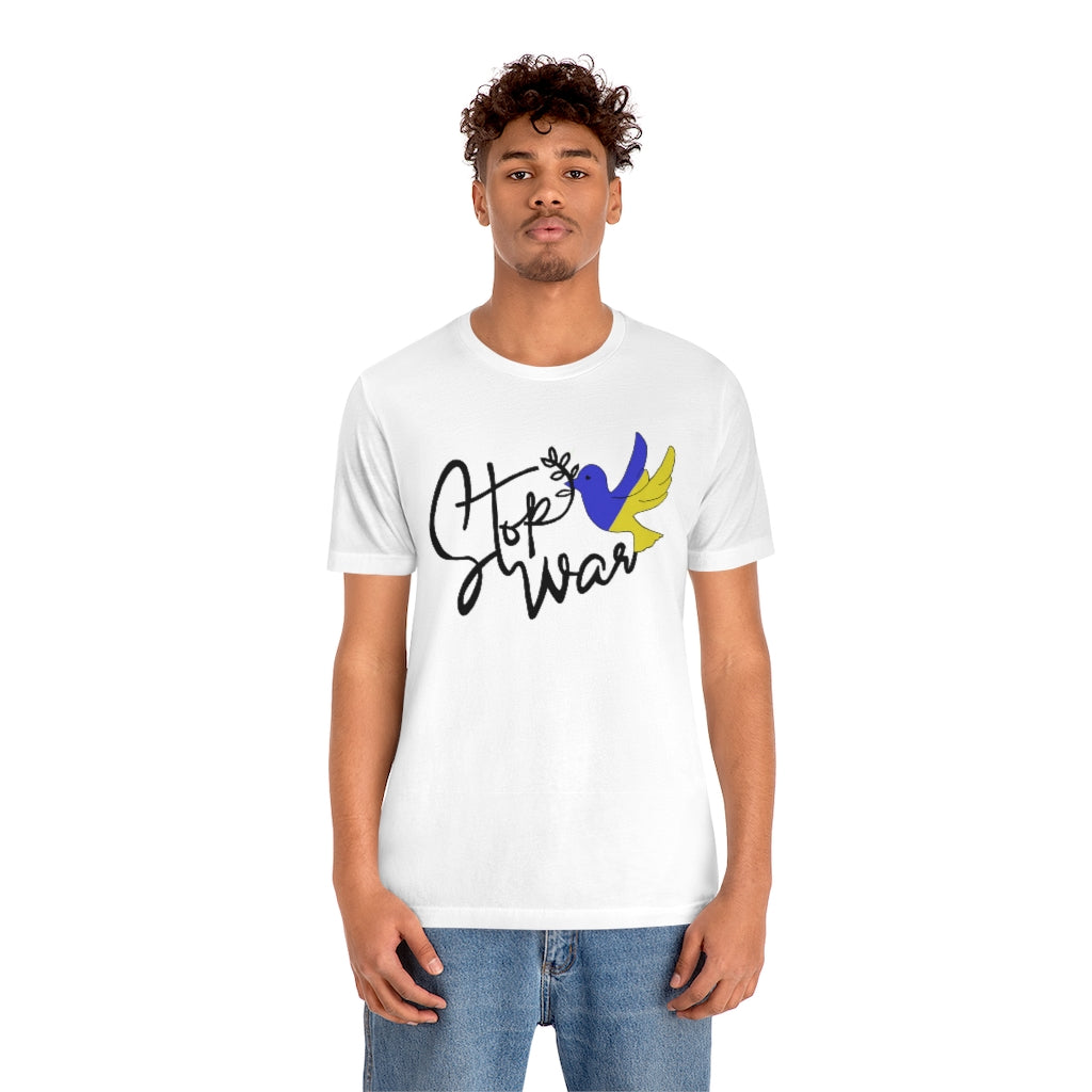 Stop War Unisex Jersey Short Sleeve Tee